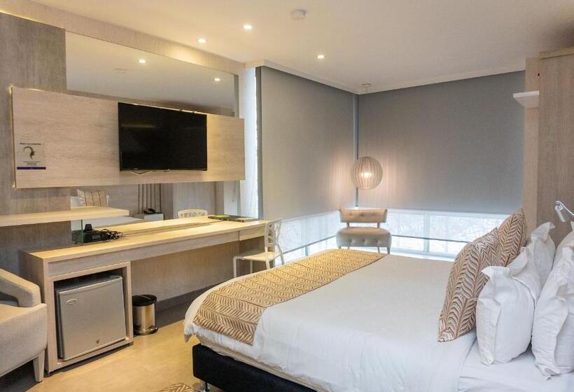 디럭스 스위트 킹 침대, Perla Suite Santa Marta