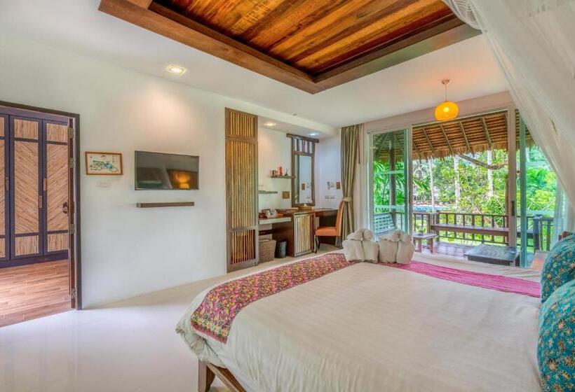 اتاق استاندارد با تخت بزرگ, Ban Sainai Resort  Sha Extra Plus Aonang S Green Resort