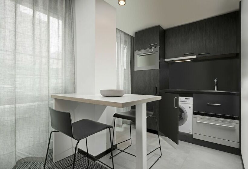 חדר סטודיו סטנדרד, Adina Apartment Hotel Leipzig