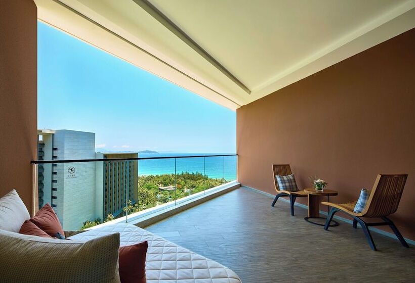 Номер Стандарт Двуспальная Кровать Вид на Море, Crowne Plaza Sanya Haitang Bay Resort, An Ihg