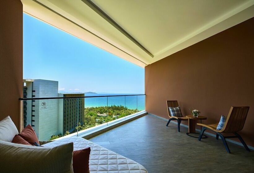 Номер Стандарт Двуспальная Кровать Вид на Море, Crowne Plaza Sanya Haitang Bay Resort, An Ihg