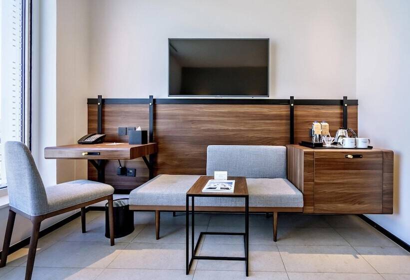 Номер Стандарт Двуспальная Кровать Вид на Город, Form Hotel Al Jadaf, Dubai, A Member Of Design Hotels