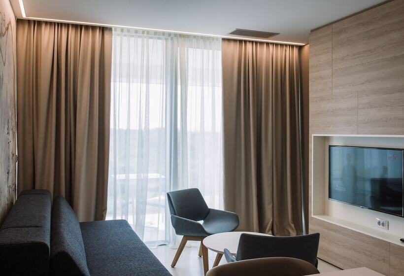 آپارتمان 1 خوابه با بالکن و چشم‌انداز دریا, Aparthotel Joel