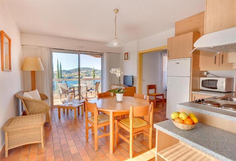 Апартаменты 2 Спальни Вид на Море, Village Club Les Mas De L'esterel