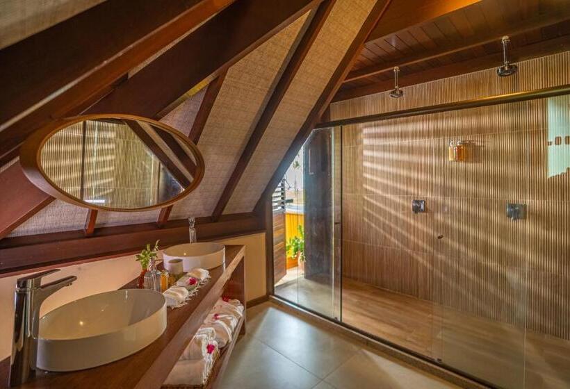 Люкс с гидромассажем, Pontal Dos Carneiros Beach Bungalows