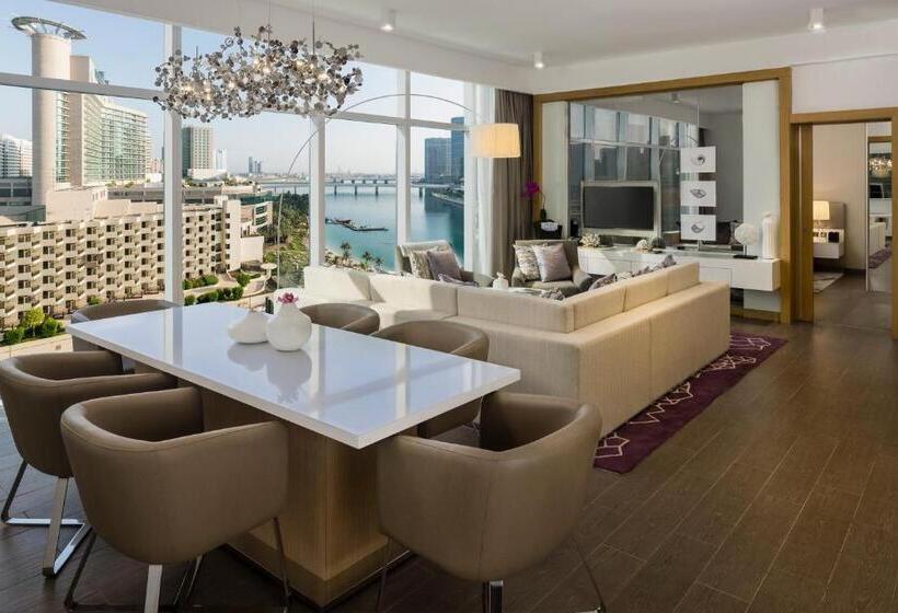 带2个卧室带海景的公寓, Beach Rotana Residences