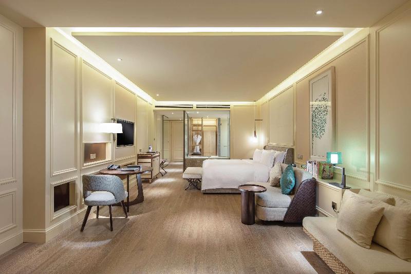 Habitación Premium Vista al Mar., Hilton Dalian Golden Pebble Beach Resort