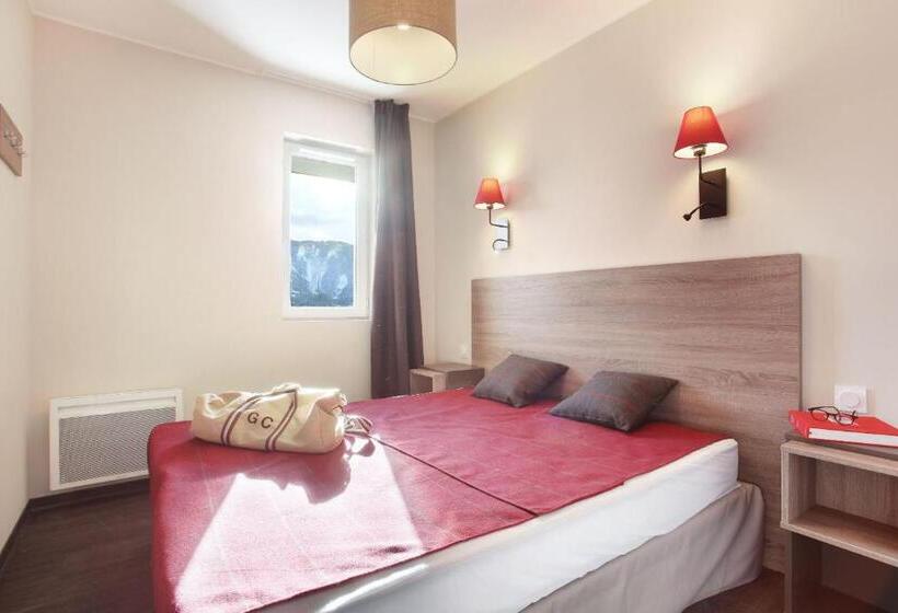 침실 1개 수피리어 아파트, Résidence Odalys Le Village De Praroustan