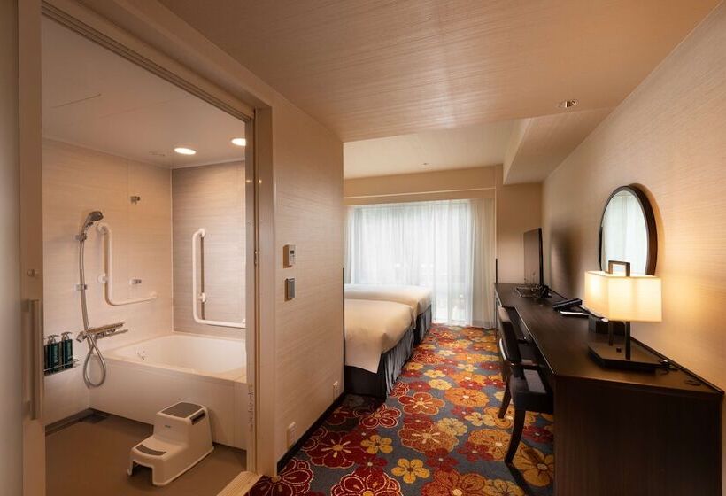 Quarto Estandar para Deficientes Físicos, Doubletree By Hilton Kyoto Station