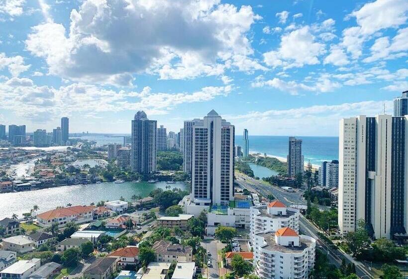 Апартаменты 3 Спальни Вид на Море, Ruby Gold Coast By Cllix