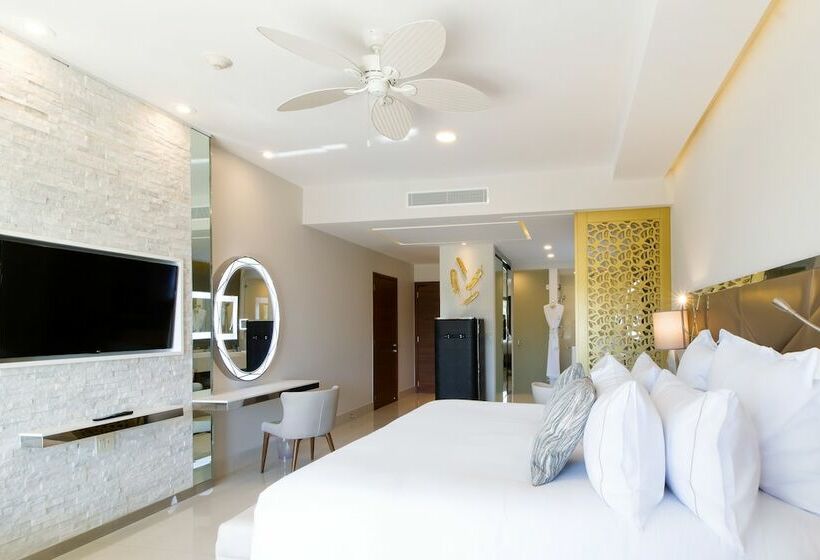 キングサイズベッドのジュニアスイート, Garza Blanca Resort & Spa Los Cabos