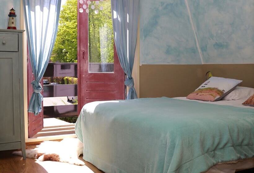 غرفة ديلوكس مزودة بشرفة, Guesthouse Fleur De Lis