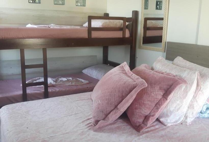 Cameră cvadruplă standard cu balcon, Pousada Estrela Da Manhã