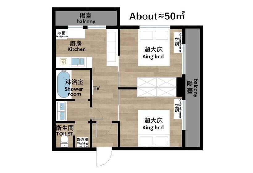 Family Suite, Ostay Vermillion Namba