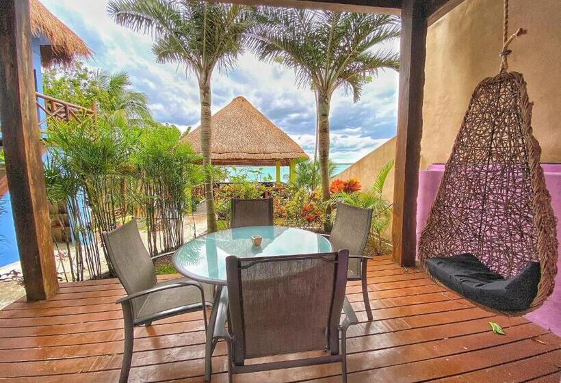 חדר סטנדרט לארבעה, Boutique Las Nubes Bacalar