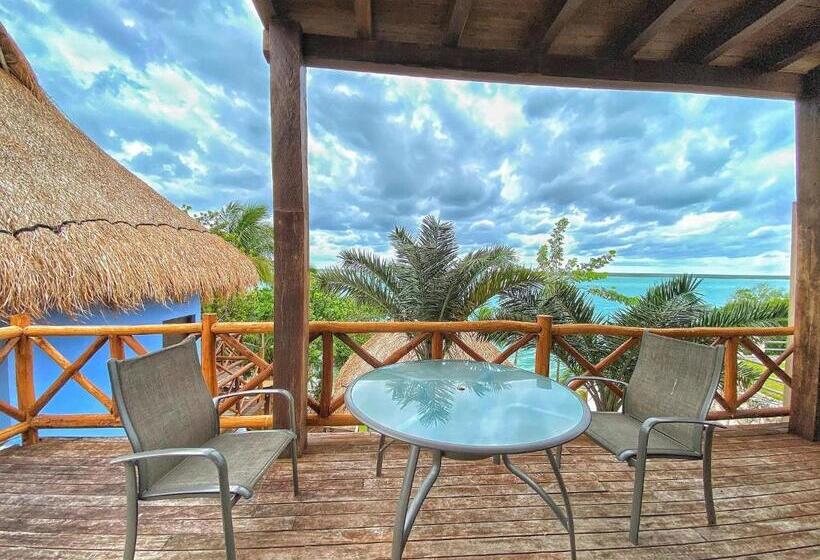Suite with lake view, Boutique Las Nubes Bacalar