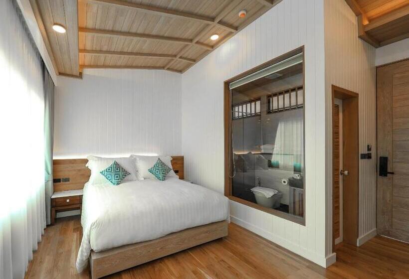 스탠다드 룸 킹사이즈 침대, Kundala Beach Resort Hua Hin