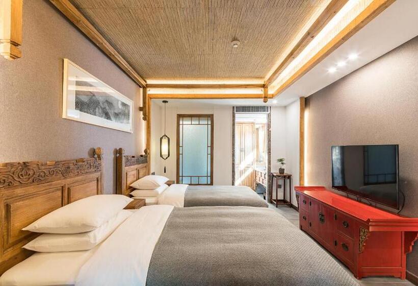 Номер Стандарт Вид на Сад, Lijiang Zen Garden