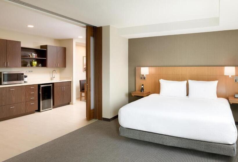 带大床的套房, Hyatt Place Pasadena