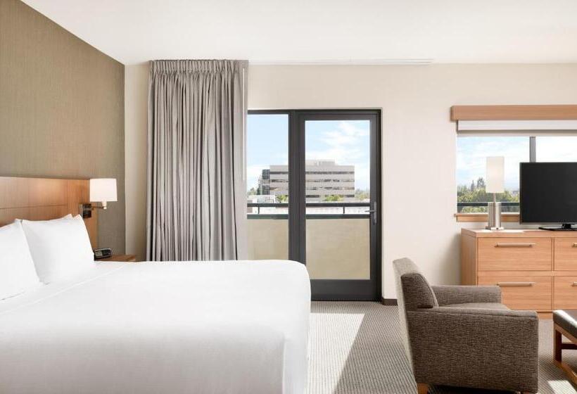 带大床的标准间, Hyatt Place Pasadena