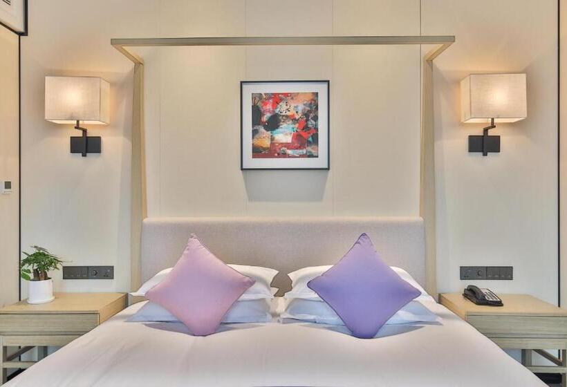 豪华房间, Ssaw Boutique Hotel Wenzhou Jiushan Lake