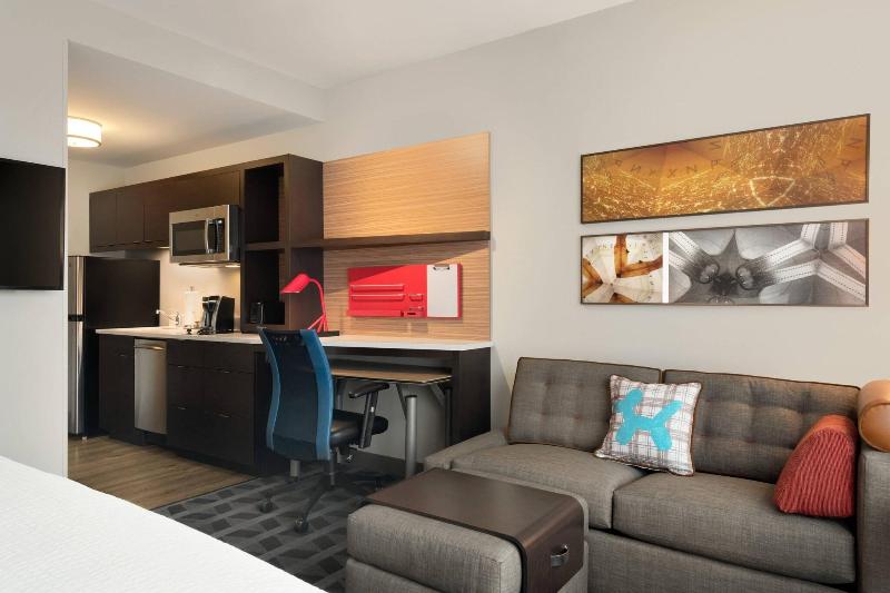 Студио Стандарт Кровать Кинг, Towneplace Suites By Marriott Dubuque Downtown