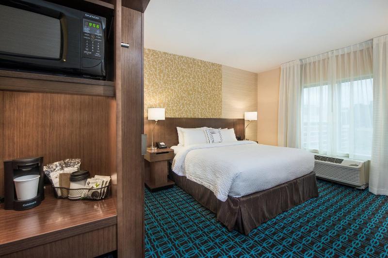 חדר סטנדרט עם מיטת קינג, Fairfield Inn & Suites By Marriott Dayton