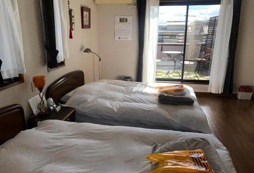 Номер Стандарт 2 Двуспальные Кровати, Guesthouse Gifu Suai