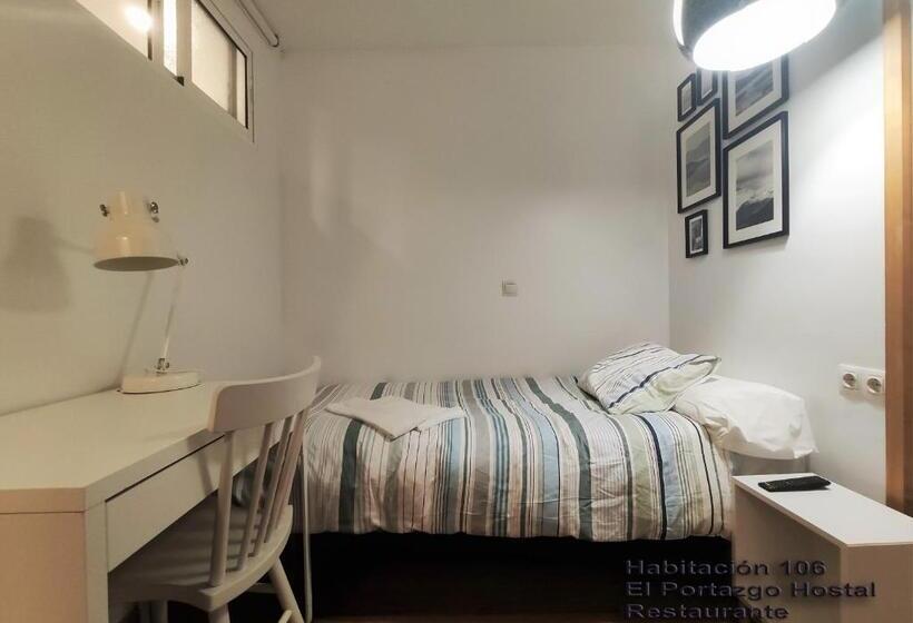스탠다드 싱글 룸, El Portazgo Restaurante Hostal La Cisterniga
