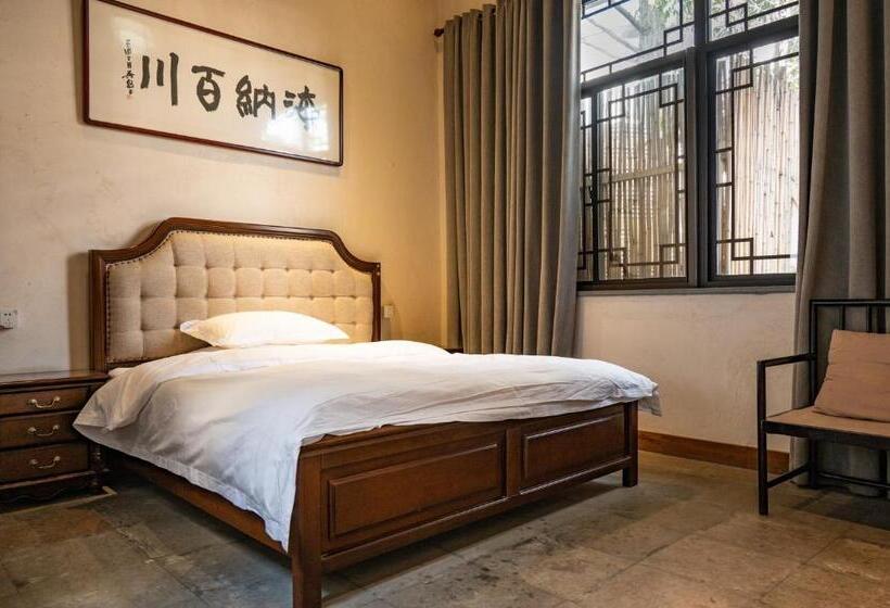 Четырехместный Номер Deluxe, Tingjian Musu Private Soup Design Homestay   South Gate Of Wuzhen Xizha Scenic Area
