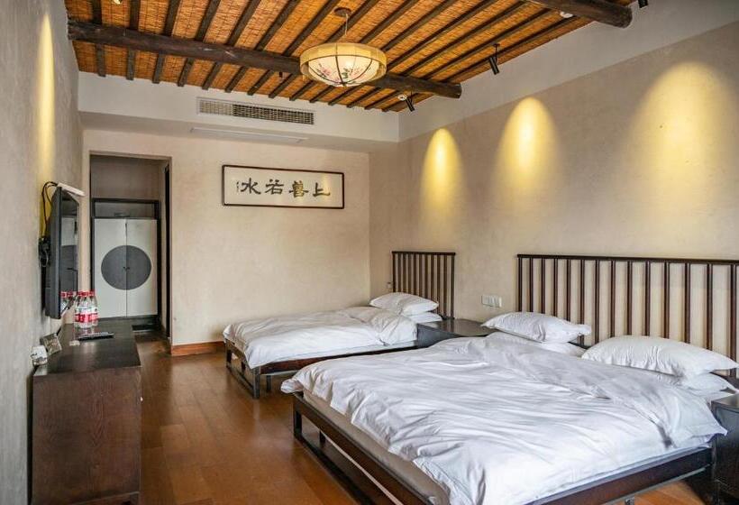 Трехместный Номер Superior, Tingjian Musu Private Soup Design Homestay   South Gate Of Wuzhen Xizha Scenic Area