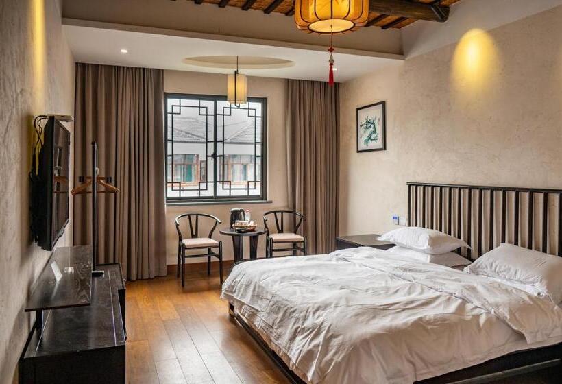 Номер Deluxe, Tingjian Musu Private Soup Design Homestay   South Gate Of Wuzhen Xizha Scenic Area