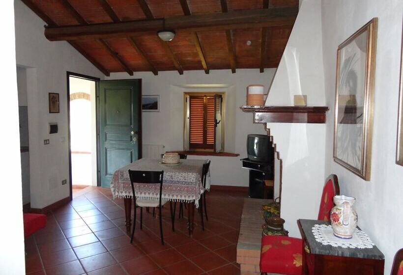 Апартаменты 1 Спальня Вид на Бассейн, Agriturismo Bio Fattoria Casetta