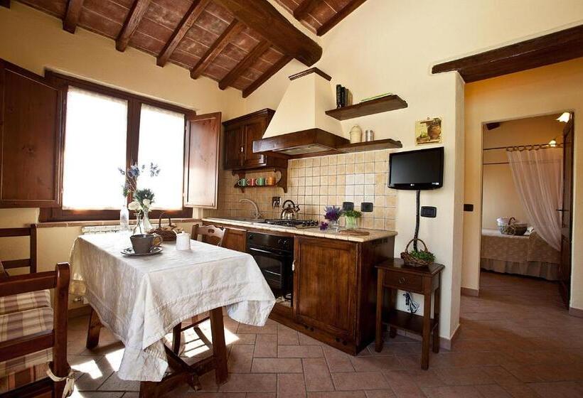 Апартаменты 2 спальни Вид на Бассейн, Agriturismo Ripaiani