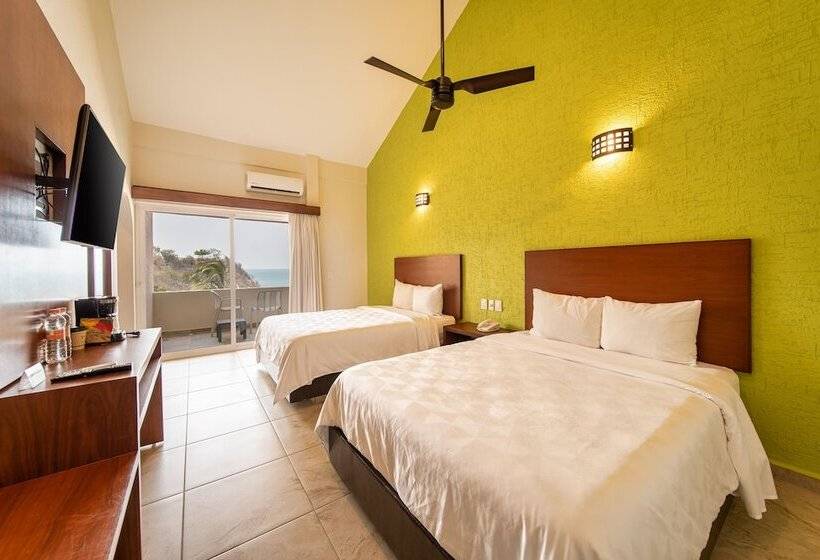 オーシャンビュースタンダードルーム, Villas Coral Huatulco