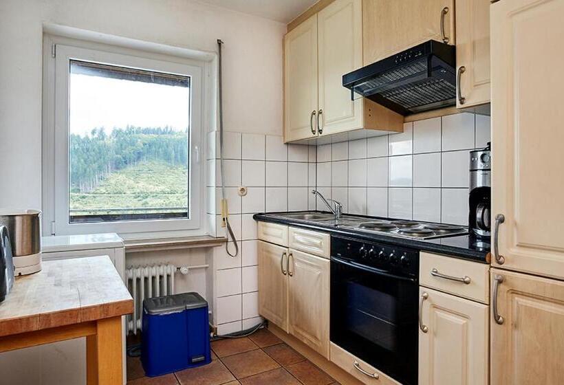 带1个卧室带观景的公寓, Pension Haus Am Einberg