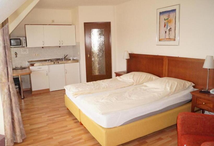 Апартаменты Комфорт 1 Спальня, Pension Appartementhaus Hus Möhlenbarg