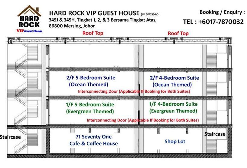 침실 1개 아파트, Hard Rock Vip Guest House