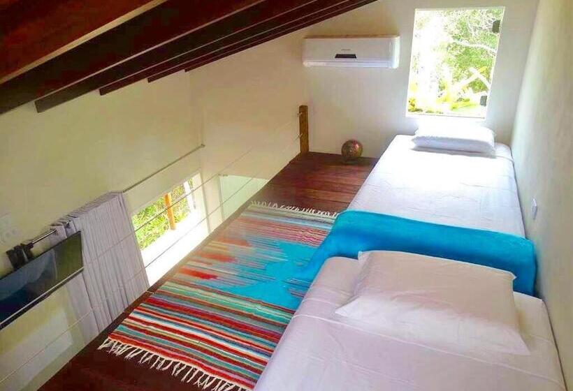 Suíte Deluxe Cama King, Pousada Mahat
