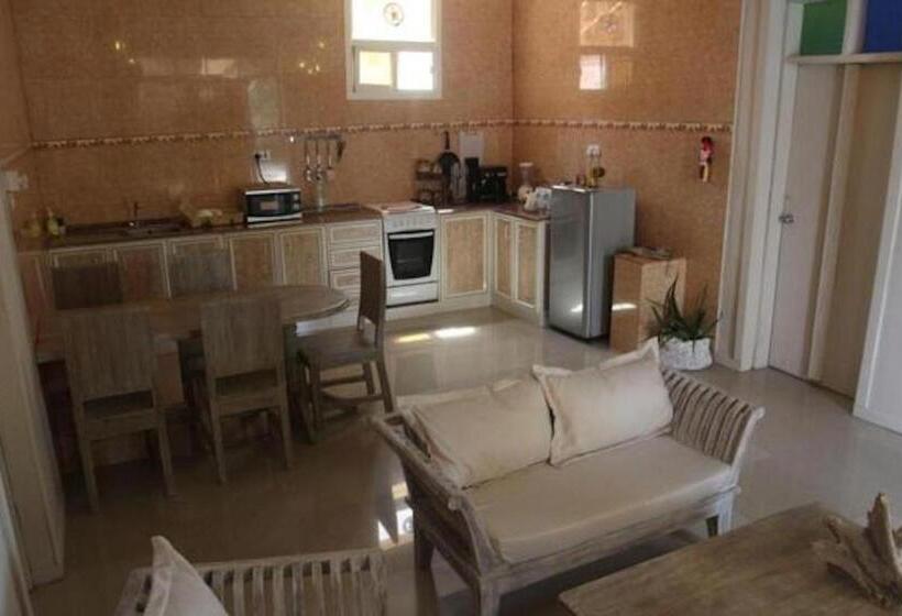 침실 1개 풀장 전망 아파트, Paje Beach Apartments &