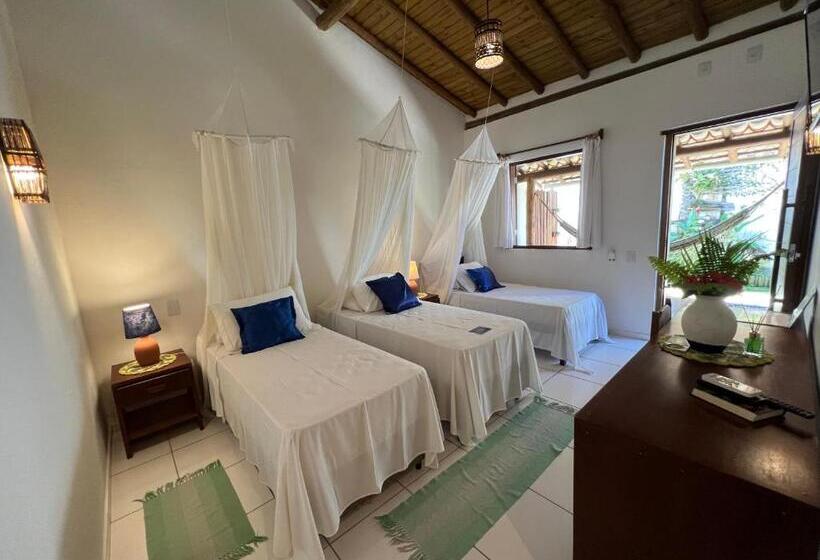 Quarto Triplo Estandar, Pousada Pandoro