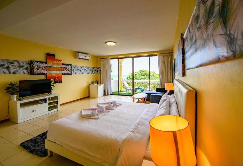 복층 룸 퀸 침대, Happy Vikings  Beachfront