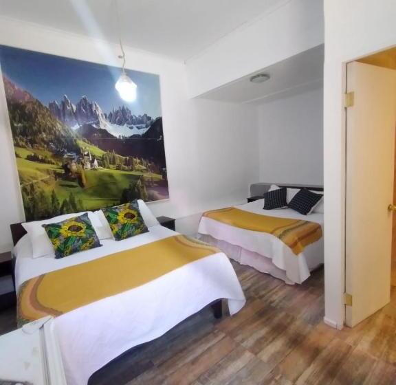 4인용 수피리어 룸, Hostal Vicmar