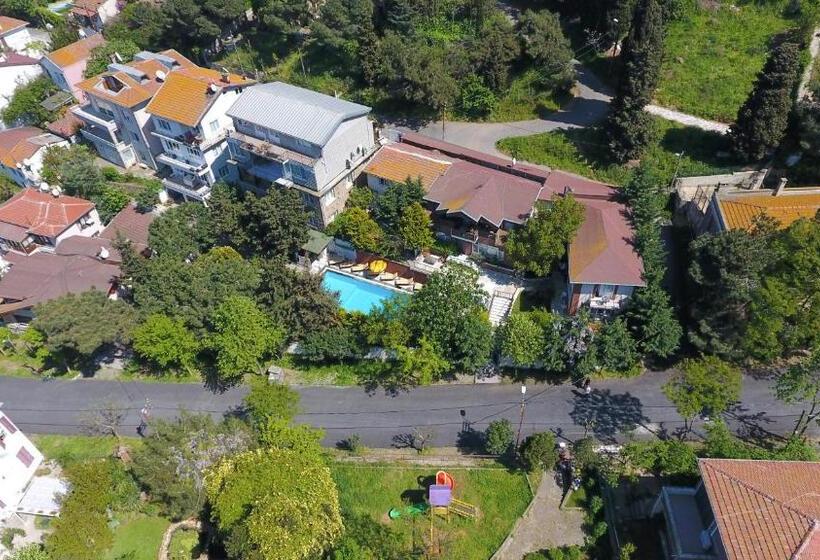 带1个卧室的豪华别墅, Büyükada Apart Hotel   Karadağ Apart
