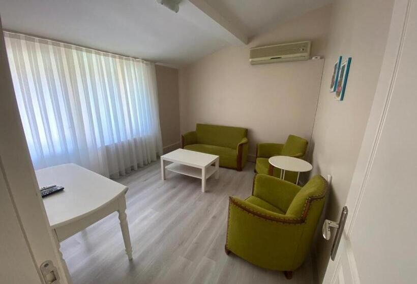 带1个卧室带泳池的公寓, Büyükada Apart Hotel   Karadağ Apart