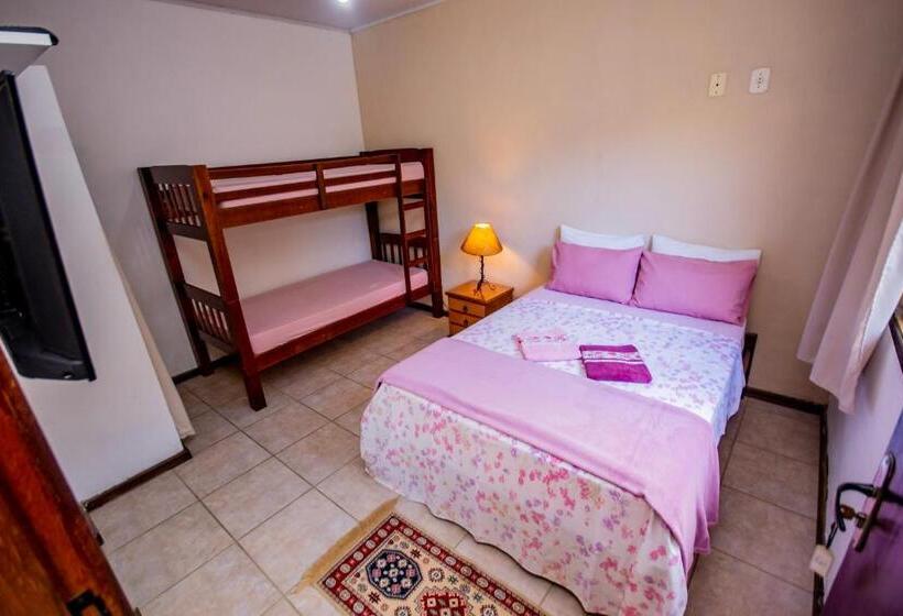 이코노이 4인룸, Pousada Quatro Estações Paraty