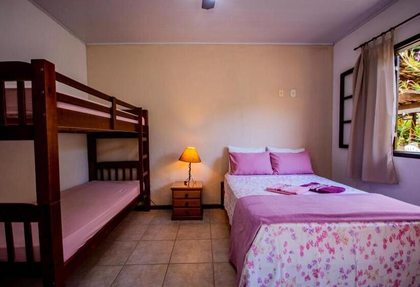이코노이 4인룸, Pousada Quatro Estações Paraty