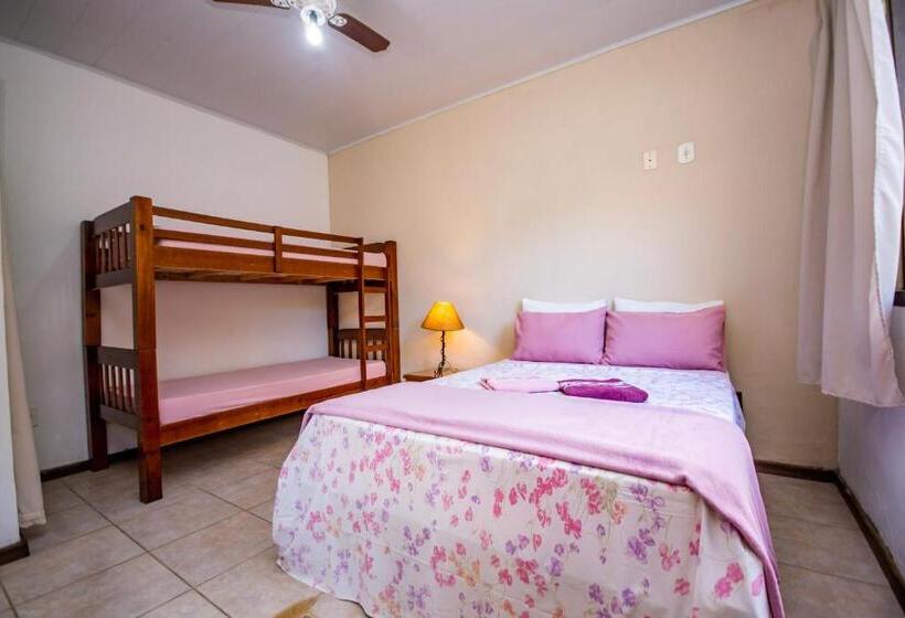 이코노이 4인룸, Pousada Quatro Estações Paraty