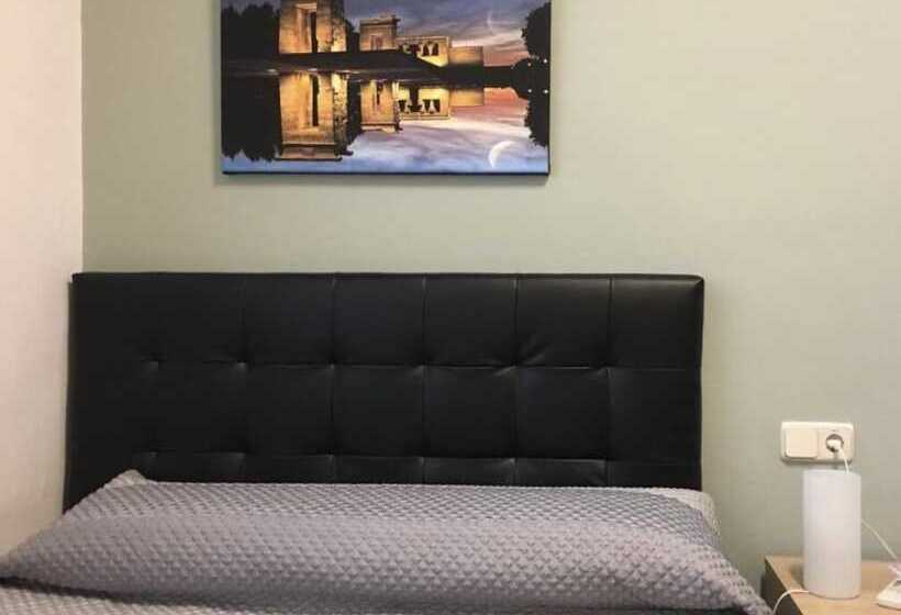 Habitación Estándar Individual, Hostal Patria Madrid