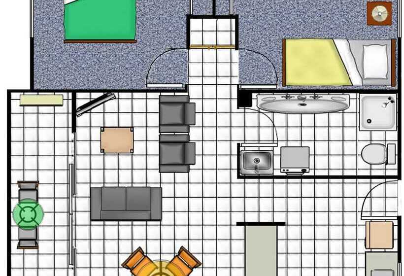침실 2개 아파트, Tradewinds Mcleod Holiday Apartments